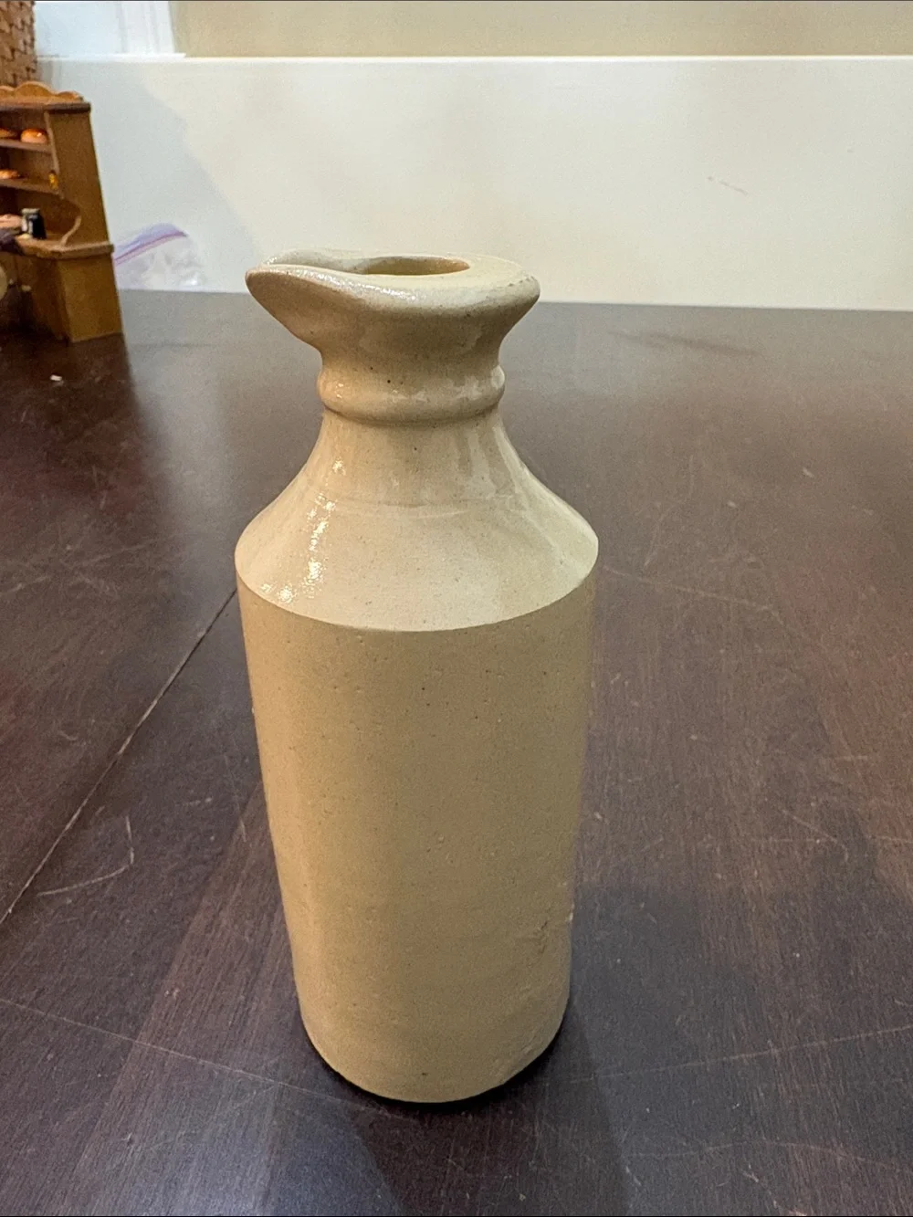 Vintage Primitive English Stoneware Master Ink Bottle